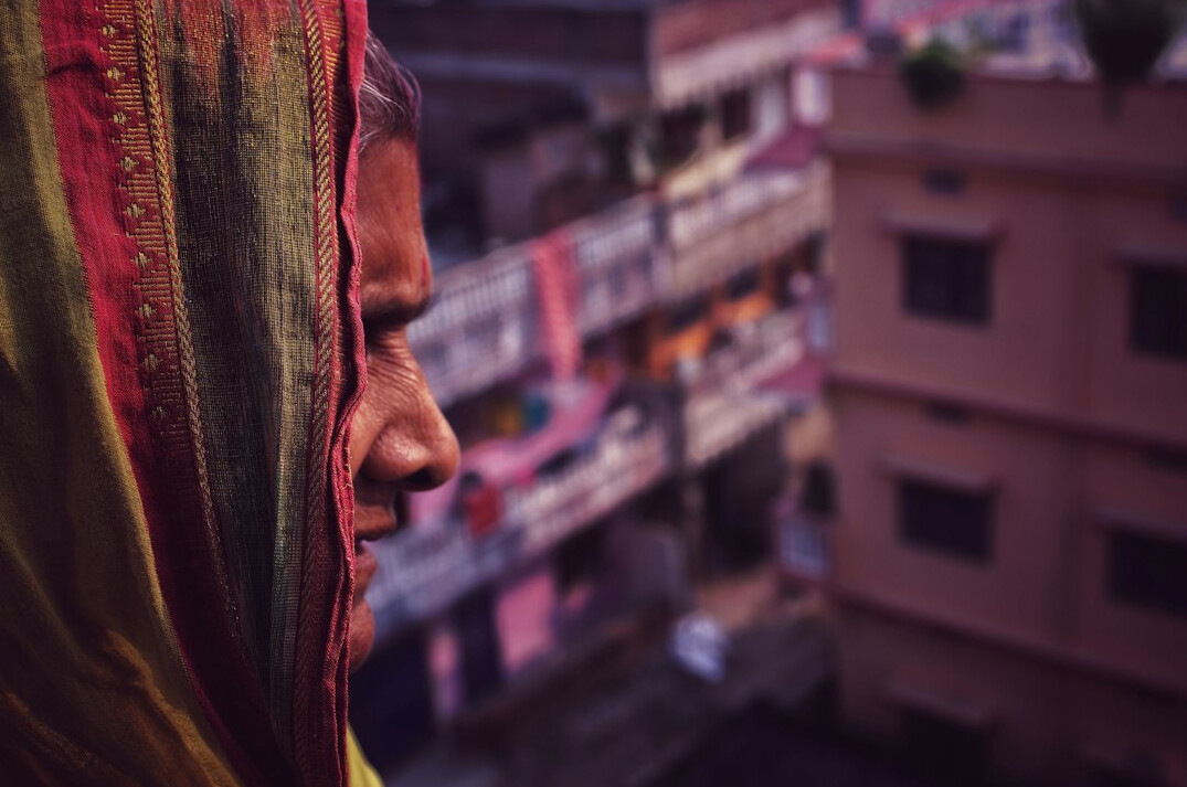 Portrait of a woman with a warm smile